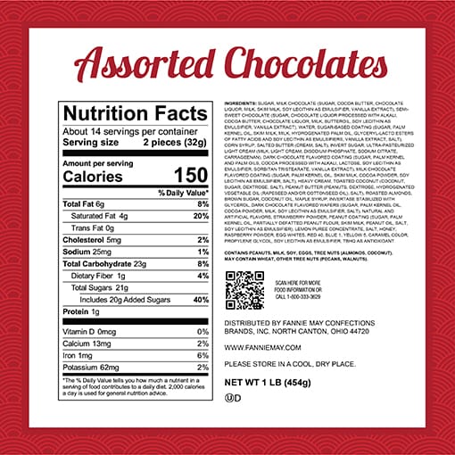 Assorted Chocolate - 1 lb - Signature Wrap